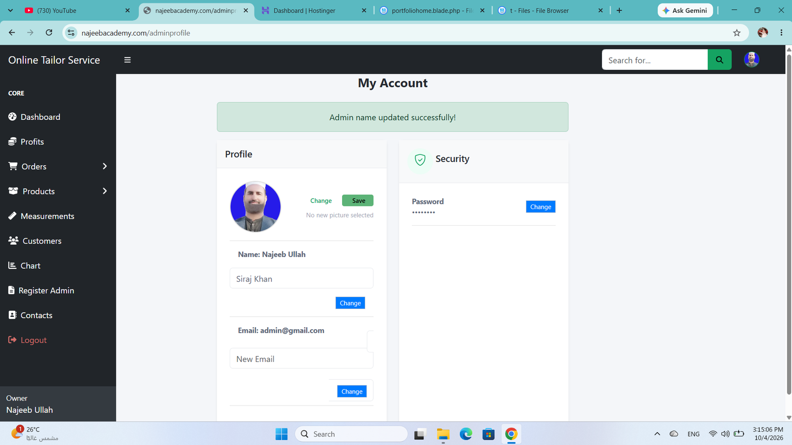 Billing Management